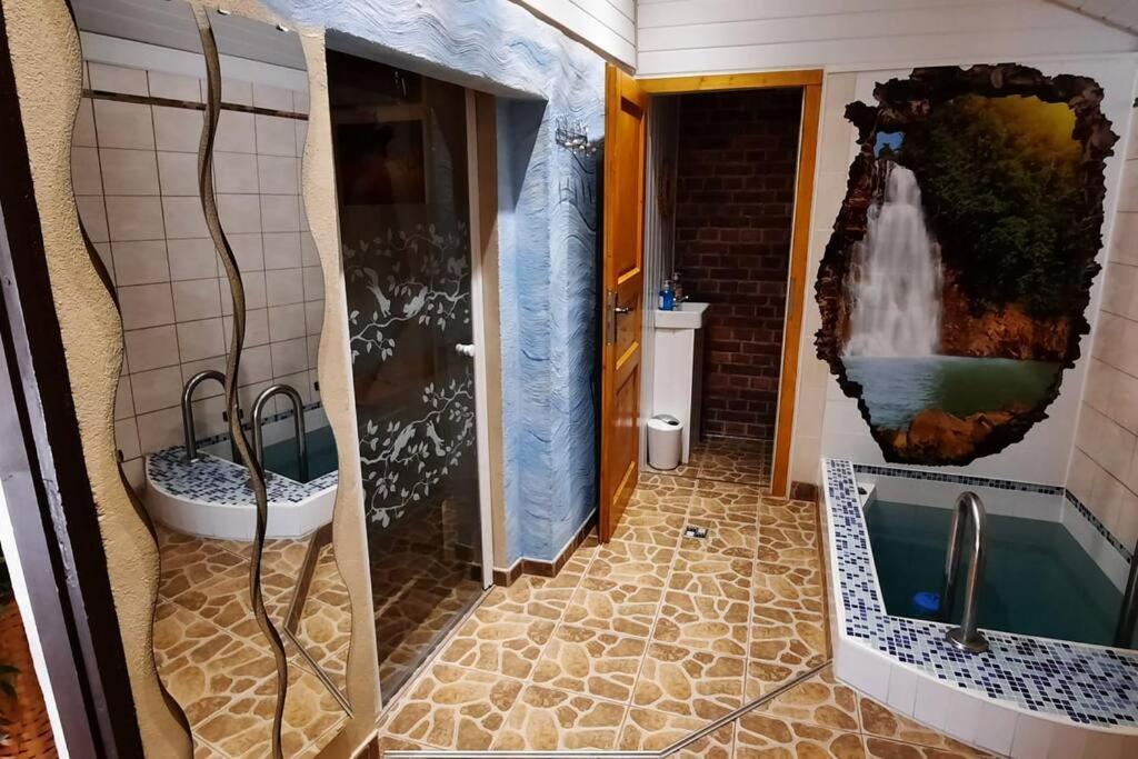 Bungalow Mit Sauna In Einer Ruhige Wald Lage. Grossnaundorf Eksteriør billede
