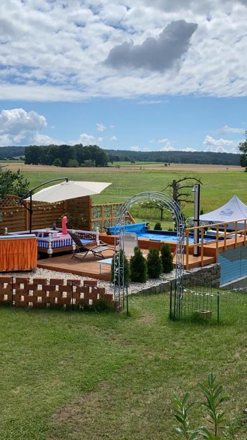 Bungalow Mit Sauna In Einer Ruhige Wald Lage. Grossnaundorf Eksteriør billede